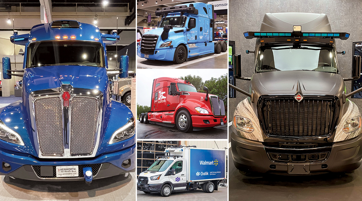 Who S Who In Self Driving Truck Development Transport Topics