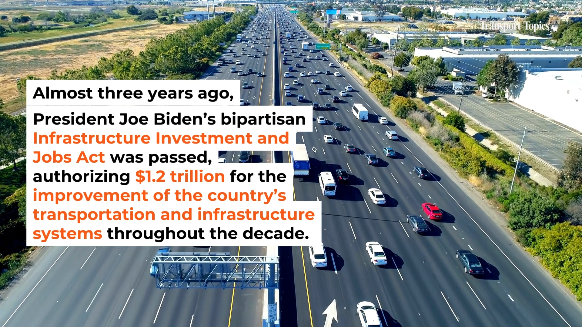 Watch: Biden’s ‘Infrastructure Decade’ Becoming More Concrete | Transport Topics