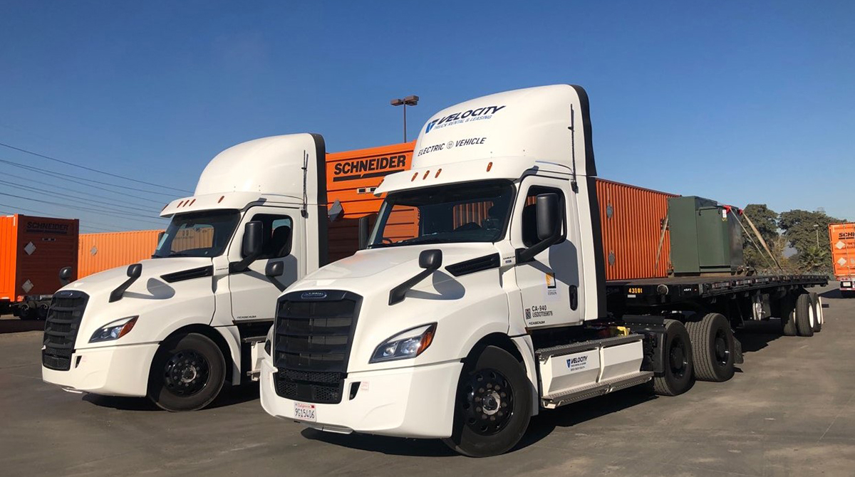 schneider national freightliner cascadia