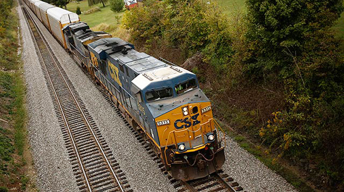 Csx Sets Operating Efficiency Record In Q1 Earnings Transport Topics