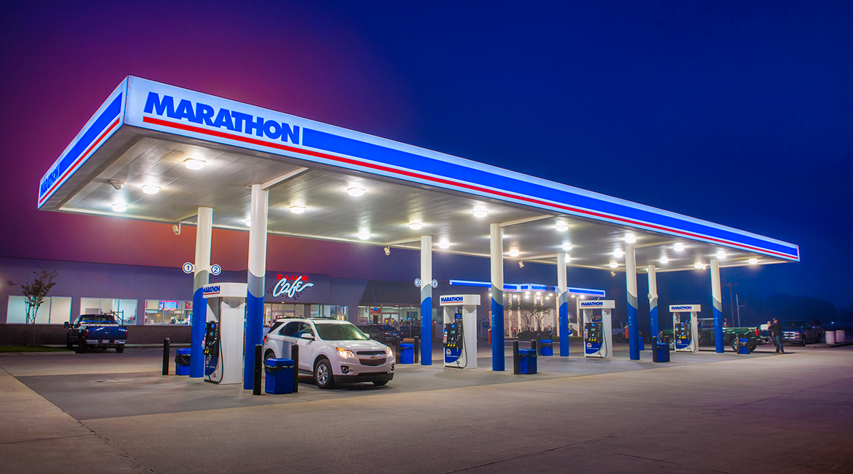 marathon station gas logo billion refining firm andeavor closes deal texas logodix garyville petroleum louisiana corp