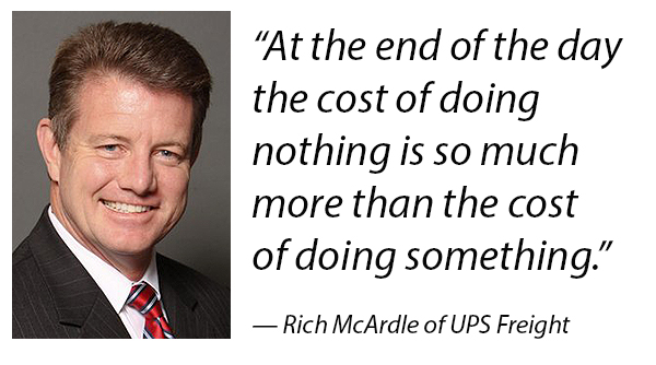 UPS Freight President Rich McArdle Optimistic Infrastructure Bill Will ...
