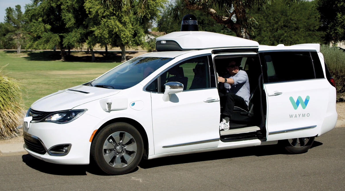 self driving taxi