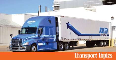 Freight Recession Still Squeezing Marten’s Profits, Margins 