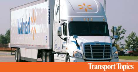 Walmart overtakes PepsiCo on list of 100 largest private transportation companies