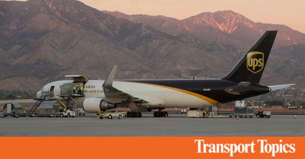 UPS using San Bernardino International Airport to transport millions of  packages this holiday season – San Bernardino Sun