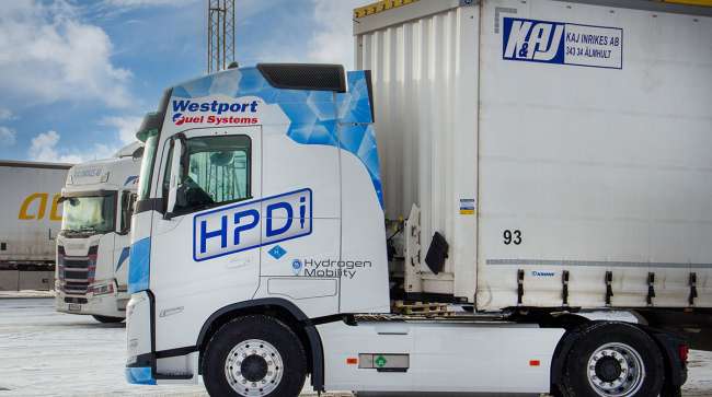 Westport Fuel Systems truck