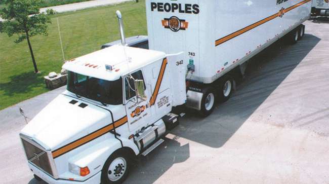 Peoples Services truck