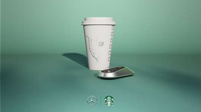 Mercedes and Starbucks
