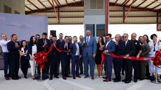 Pharr ribbon cutting