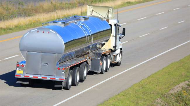 dairy tank truck