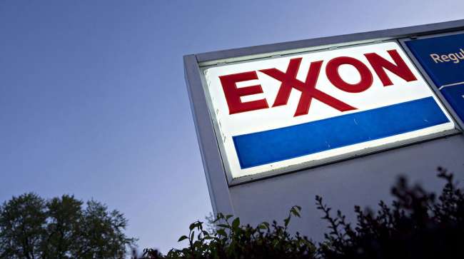 Exxon sign