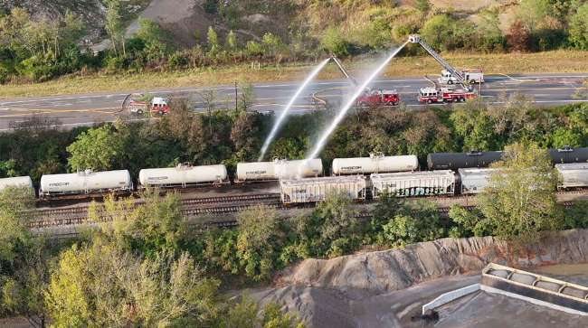 Ohio railcar leak