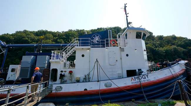 Amogy tugboat