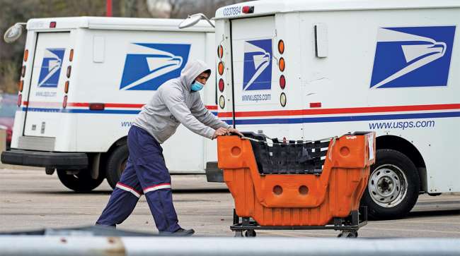 USPS worker