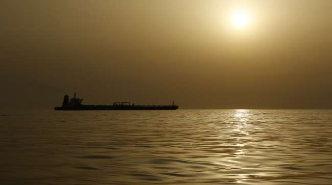 Iranian crude oil tanker