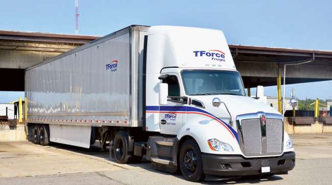 TForce Freight truck