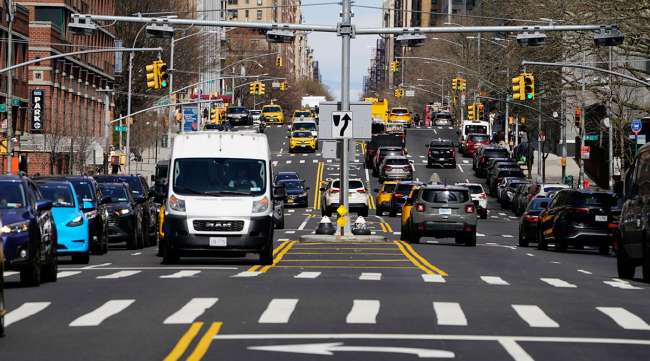 Congestion pricing cameras in New York City