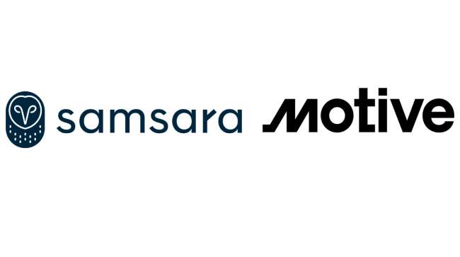 Samsara and Motive logos