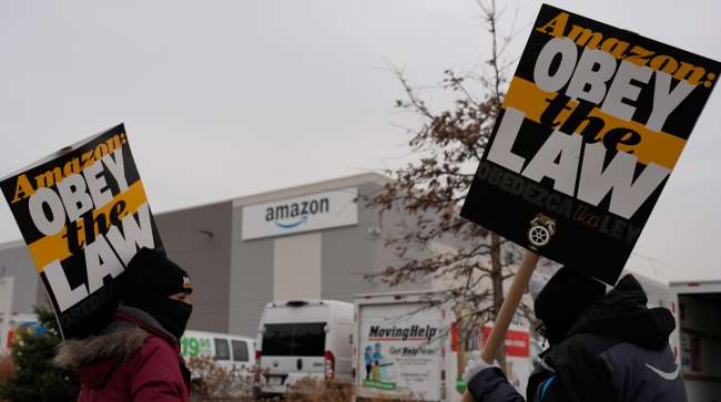 Amazon strikers