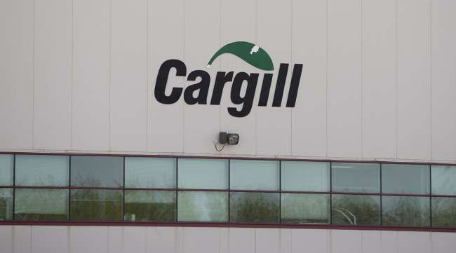 Cargill signage at meat plant in Canada