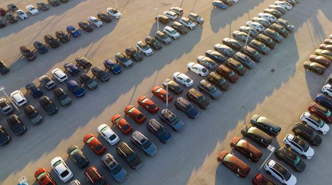 car lot