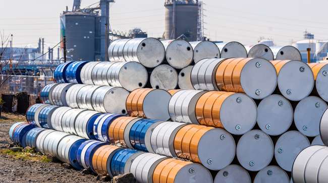 oil barrels