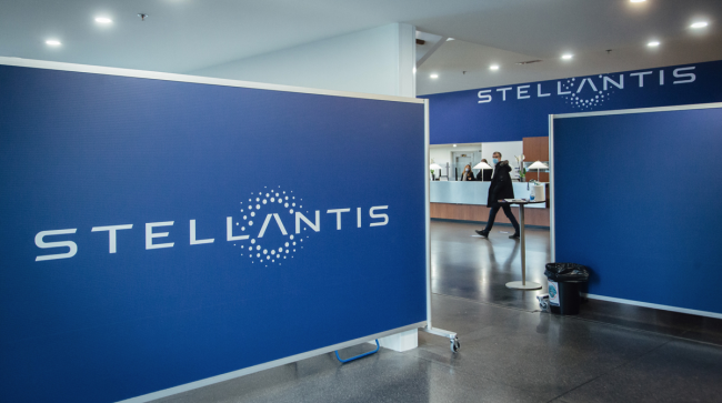 Stellantis sign