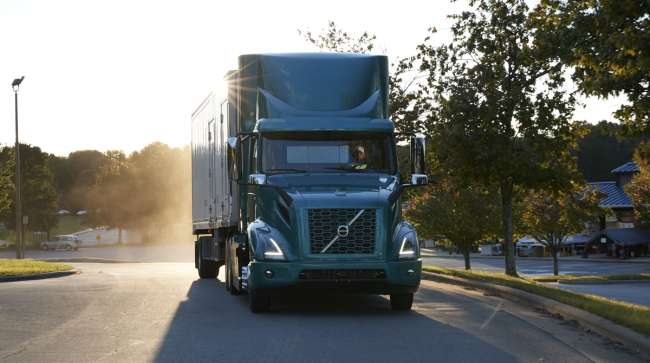 Volvo VNR Electric truck