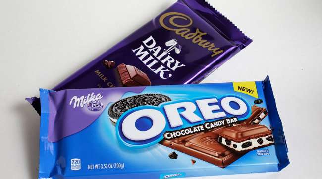 Mondelez brands Cadbury and Milka Oreo