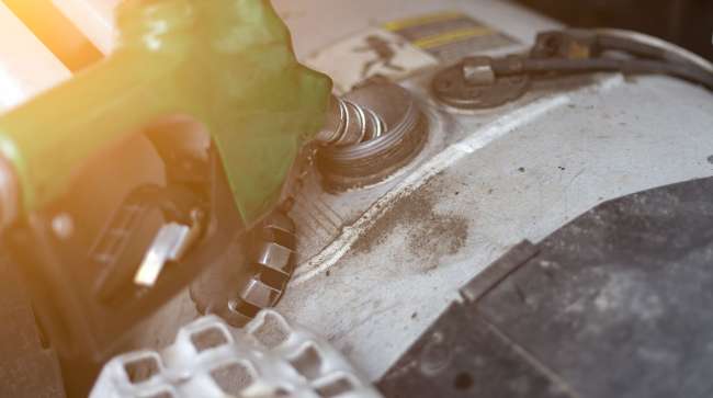 Getty image of a diesel fuel pump