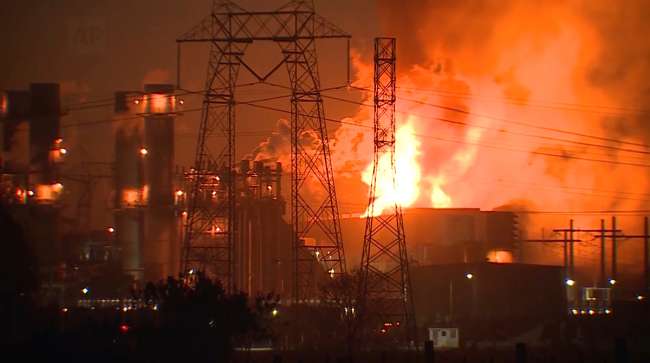 Moss Landing fire