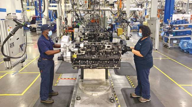 Paccar assembly line