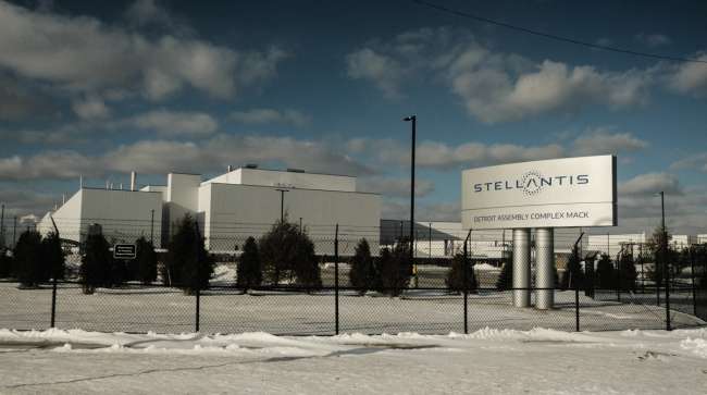 Stellantis Assembly Plant in Detroit