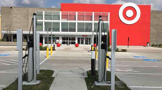 Target EV chargers