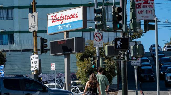 Walgreens sign