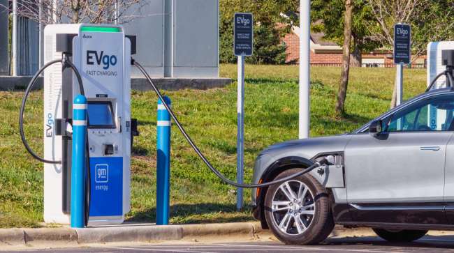 EVgo charging station in Ohio