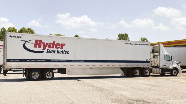 Ryder tractor-trailer