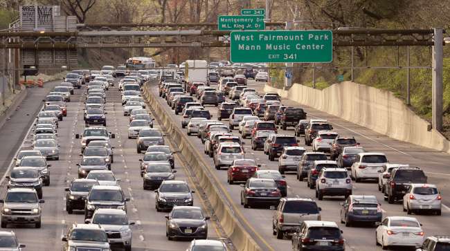 Congestion in Philadelphia