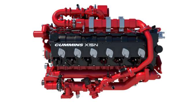 Cummins X15N engine