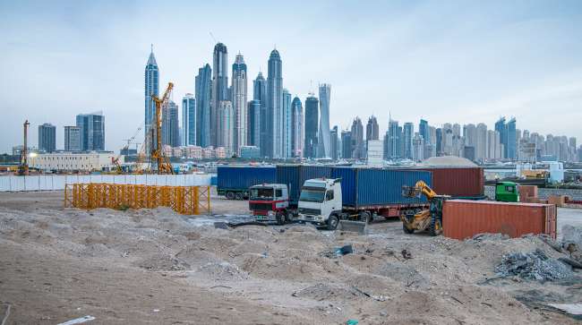 Trucks in Dubai