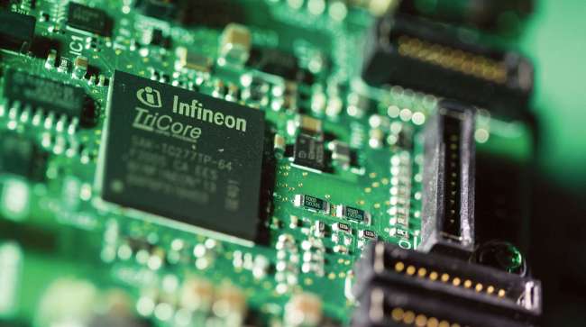 Infineon semiconductor chip