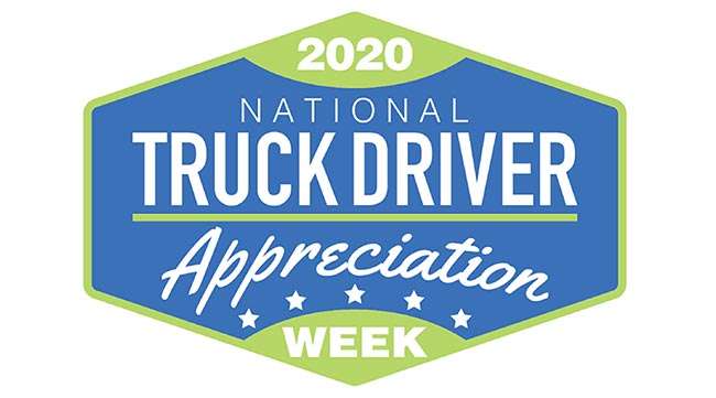National Truck Driver Appreciation Week 2020 logo