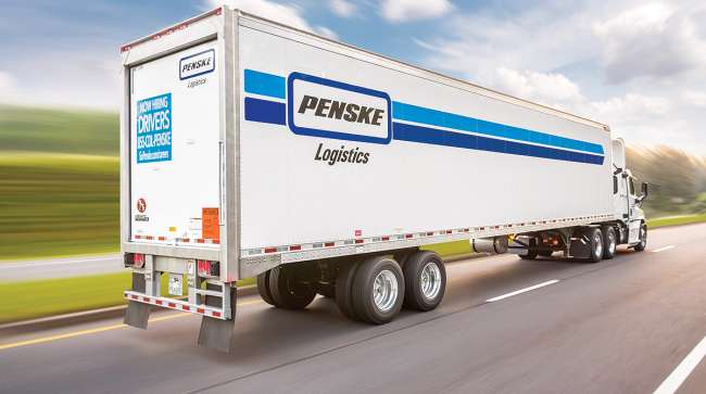 Penske Logistics truck