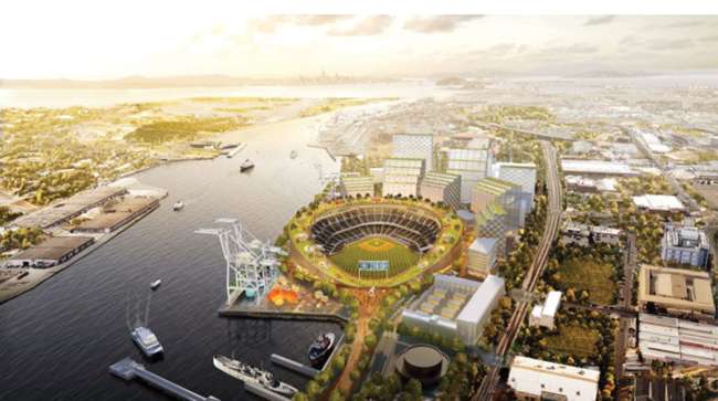 Proposed Ballpark at Port of Oakland