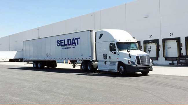 Seldat truck and warehouse