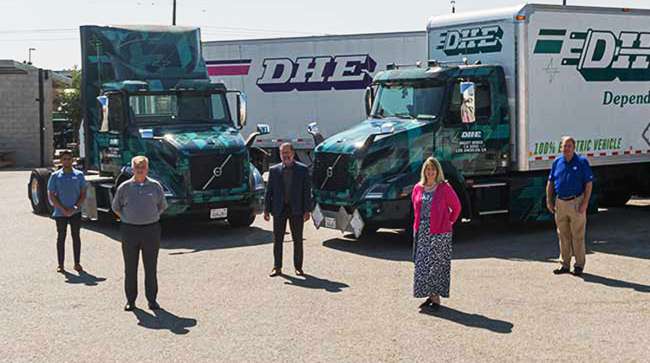 DHE accepts Volvo trucks