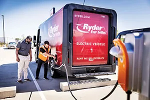 Ryder charging network
