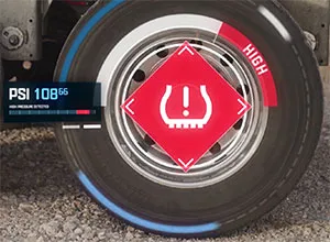 Drov tire monitoring system