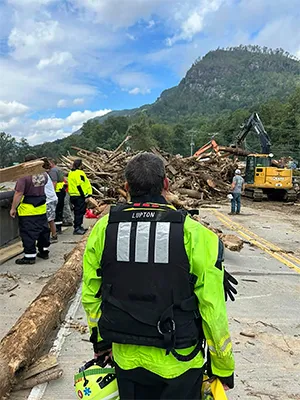 Helene damage North Carolina